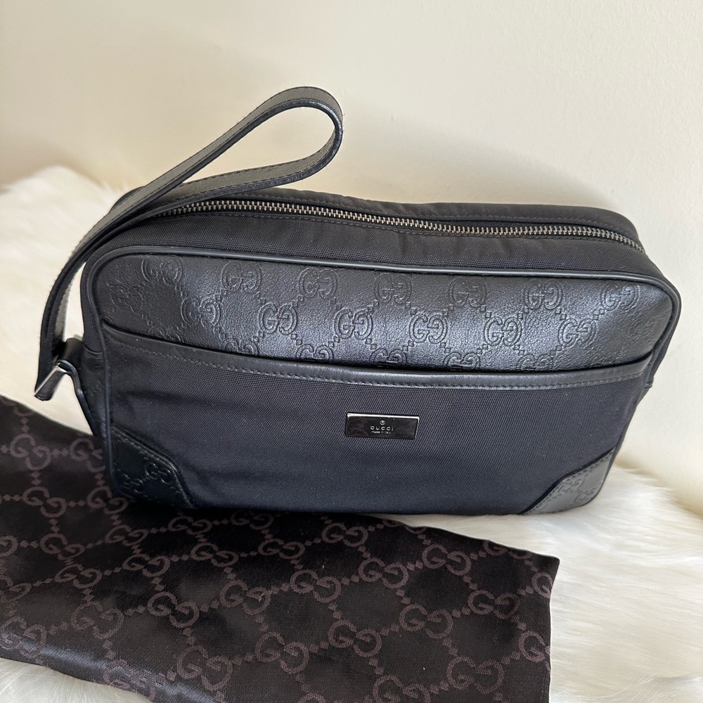 Auth Gucci Clutch Excellent Condition